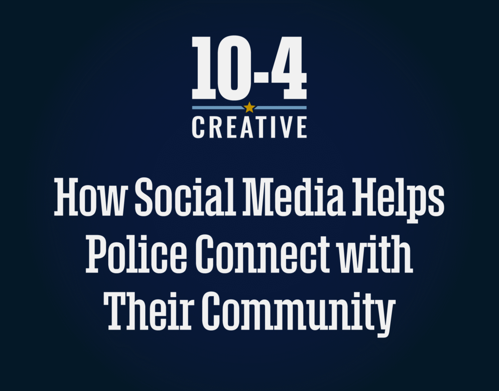police social media community engagement