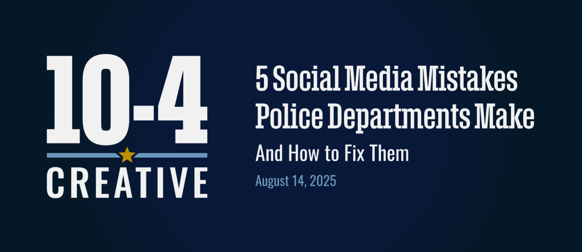 5 Social Media Mistakes Police Departments Make And How To Fix Them